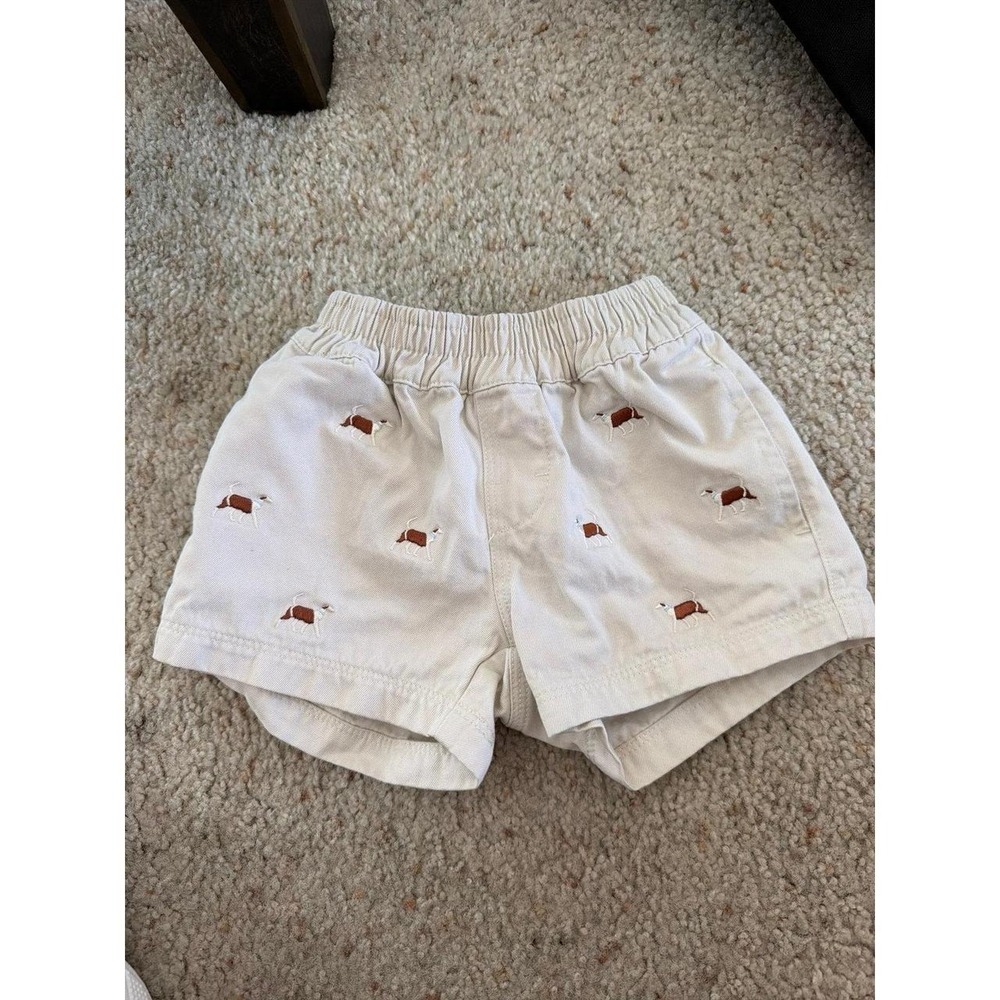 Beaufort Bonnet Company Critter Sheffield Shorts dogs boys 2T